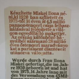 Csigaparlament Keszthely - Egyéb