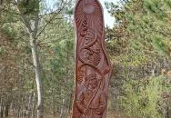 Csillagösvény faszobrok Pilisszántó