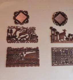 Csipkefaragások kiállítása