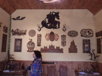 Csipkefaragások kiállítása Nagybörzsöny