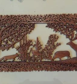 Csipkefaragások kiállítása