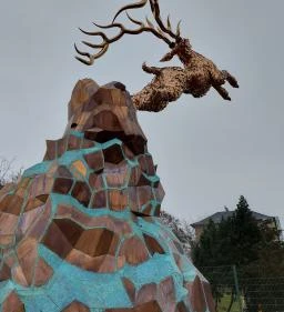 Csodaszarvas-szobor