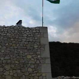 Csókakő vára, Csókakő - Külső kép