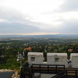 Csókakő vára, Csókakő - Külső kép