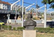 Csonka János mellszobra Budapest