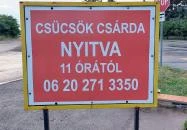 Csücsök Csárda Étterem és Pizzéria Békésszentandrás