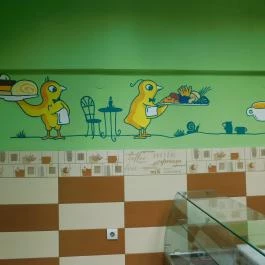 Csupacsibe Csirke-Falatozó, Budapest - Belső