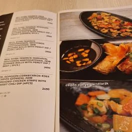 Dang Muoi Pho Bistro - Attila út Budapest - Étlap/itallap