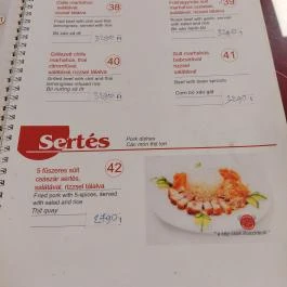 Taumi Pho Budapest - Étlap/itallap