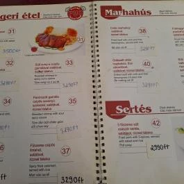 Taumi Pho Budapest - Étlap/itallap