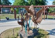 Daru szoborcsoport Hortobágy