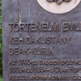 Deák Ferenc Kúria Kehidakustány - Egyéb