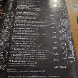 Desperado Söröző & Étterem, Kiskunfélegyháza - Étlap/itallap