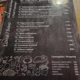 Desperado Söröző & Étterem, Kiskunfélegyháza - Étlap/itallap