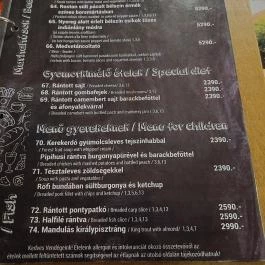 Desperado Söröző & Étterem, Kiskunfélegyháza - Étlap/itallap