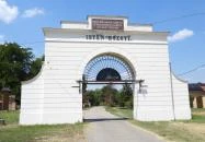 Diadalív Ferenc József & Erzsébet királyné látogatására Szabadkígyós