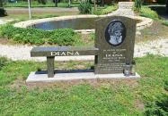 Diana hercegnő emlékpadja Örményes
