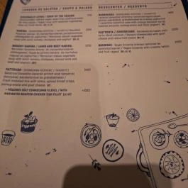 Dobrumba Budapest - Étlap/itallap