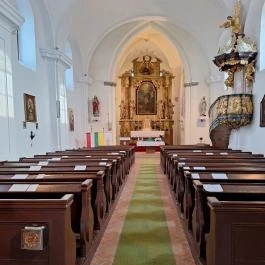 Dombiföldi Szent Jakab apostol templom, Mórichida - Belső