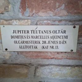 Dr. Soproni Sándor Római Kori Kőtár, Bölcske - Egyéb