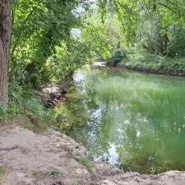 Dráva gát, Vízvár - Külső kép