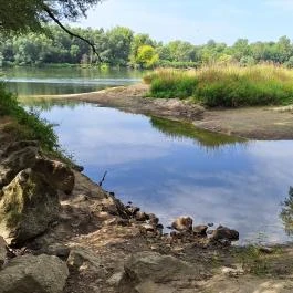 Dráva gát, Vízvár - Külső kép