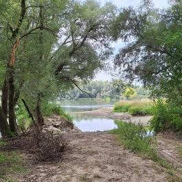 Dráva gát, Vízvár - Külső kép