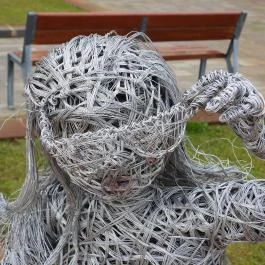 Drótszobros szelfipont Kiskunmajsa - Egyéb