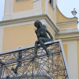 Drótszobros szelfipont Kiskunmajsa - Egyéb