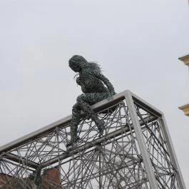 Drótszobros szelfipont Kiskunmajsa - Egyéb