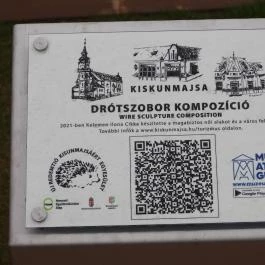 Drótszobros szelfipont Kiskunmajsa - Egyéb