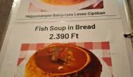 Drum Cafe Langosh & Gulash Bar Budapest - Étlap/itallap