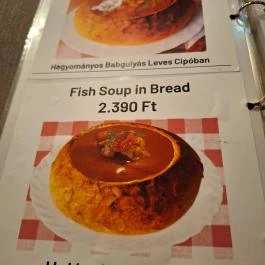 Drum Cafe Langosh & Gulash Bar Budapest - Étlap/itallap
