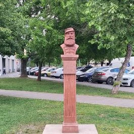 Dunyov István szobor Budapest - Külső kép