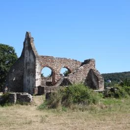 Ecséri templomrom Révfülöp - Külső kép