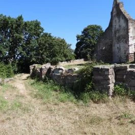 Ecséri templomrom Révfülöp - Külső kép