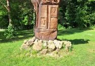 Égbekiáltó gyökerek köztéri alkotás Füzérradvány