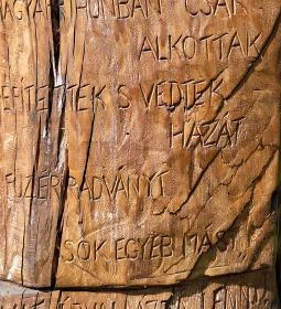 Égbekiáltó gyökerek köztéri alkotás