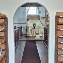 Egyházi pecsétes téglák múzeuma Tiszaszentimre - Belső