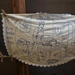 Elekes Pajtamúzeum, Jánosháza - Belső