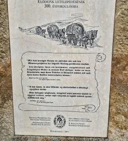 Elődeink letelepedésének 300. évfordulójára