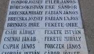 Az első és a második világháború, valamint az azt követő időszak áldozatainak emlékére Tázlár - Egyéb