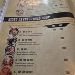 Em Oi Pho Restaurant, Budapest - Étlap/itallap