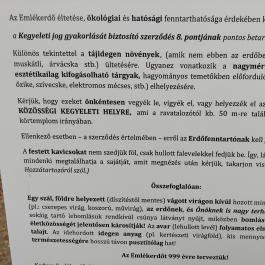 Emlékerdő, Agostyán - Egyéb