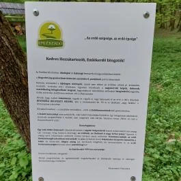 Emlékerdő, Agostyán - Egyéb