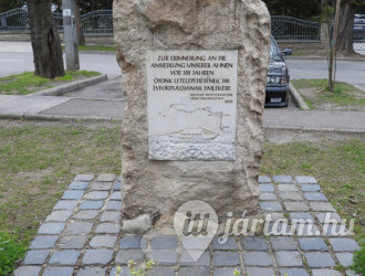 Emlékkő a solymári svábok betelepedésének 300. évfordulójára