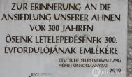 Emlékkő a solymári svábok betelepedésének 300. évfordulójára Solymár - Egyéb