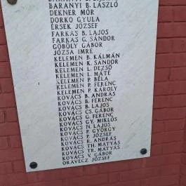 Emlékmű, Mikófalva - Egyéb