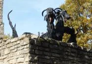 Ércnyelő-szobor Magyaregregy