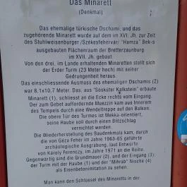 Érdi minaret Érd - Egyéb